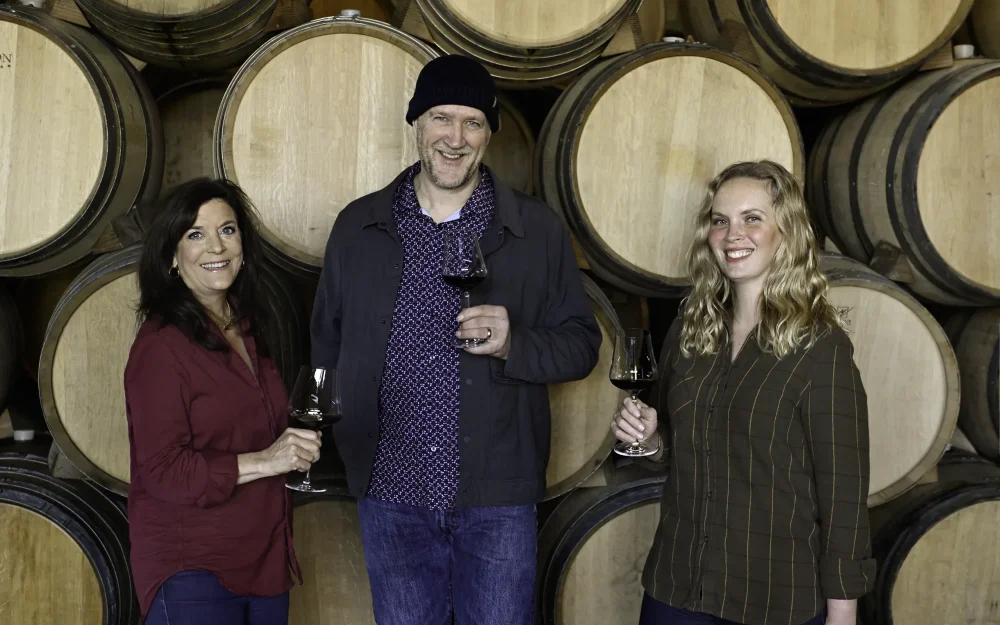 The Brooks Wine owners and winemaker
