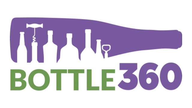 B360 New Logo 2023 no tagline – 640width – Vanessa Hadick Bottle 360 logo