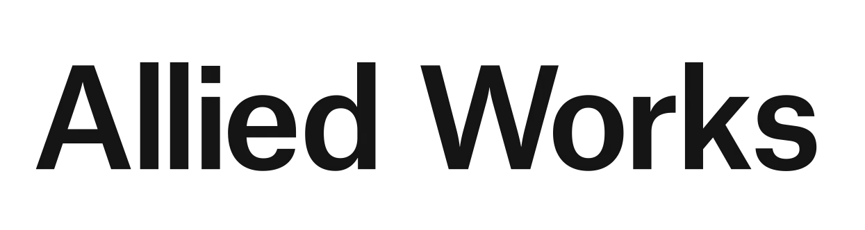 AlliedWorks_Logotype_print Allied Works logo