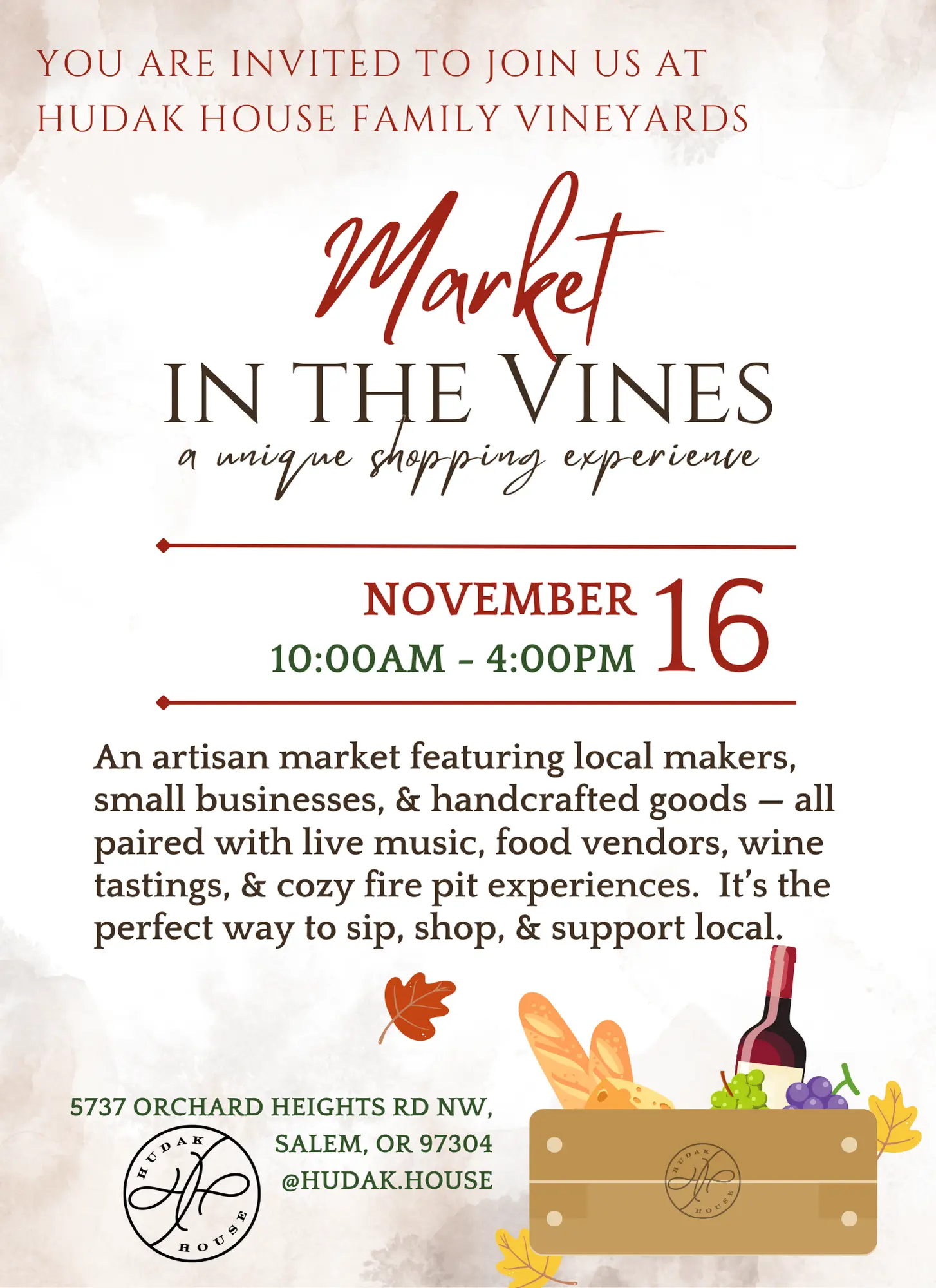 Market-flyer_post Market in the Vines event