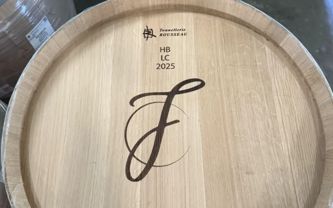 Finite Cellars wine barrel