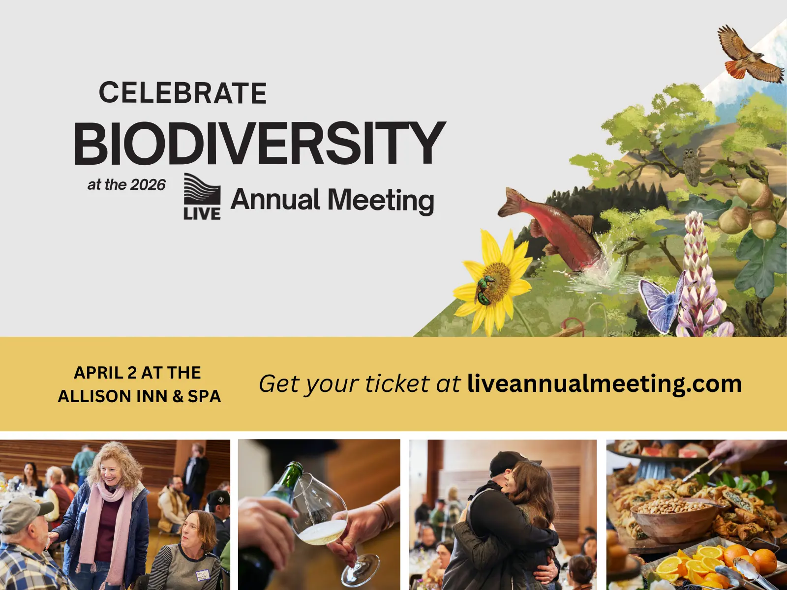 LIVE Annual Meeting | Celebrating Biodiversity & Sustainable Winegrowing