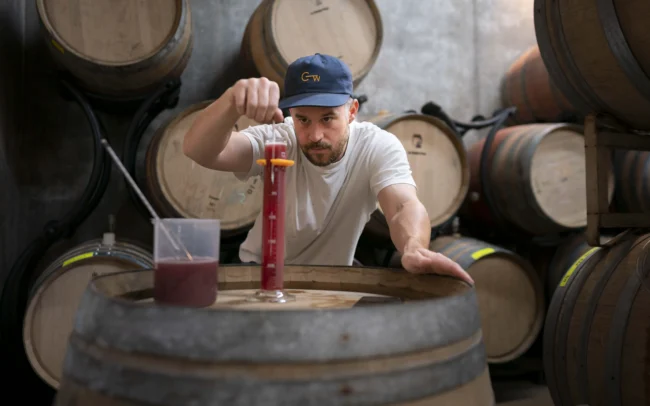 Alex Fortson, Winemaker and Owner of Meliora Winery