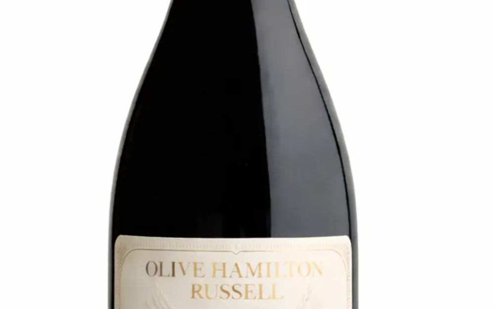 Bottle of Olive Hamilton Russell wine