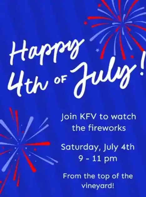 4th of July at Kuenzi Family Vineyard