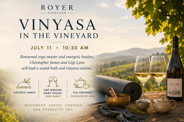 Vinyasa in the Vineyard