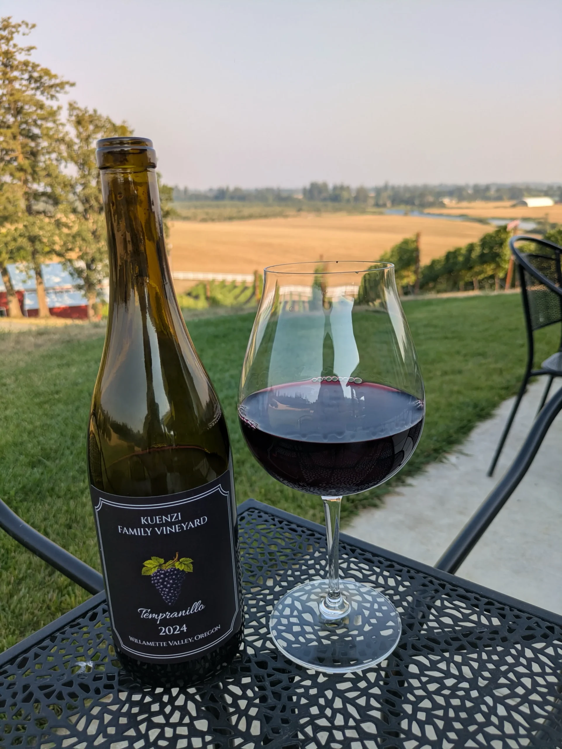 Kuenzi Family Vineyard Tempranillo Release Weekend