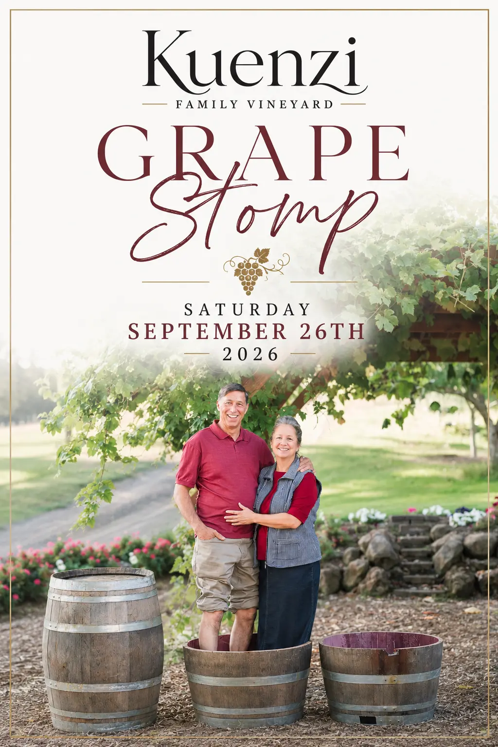 Kuenzi Family Vineyard Grape Stomp 2026